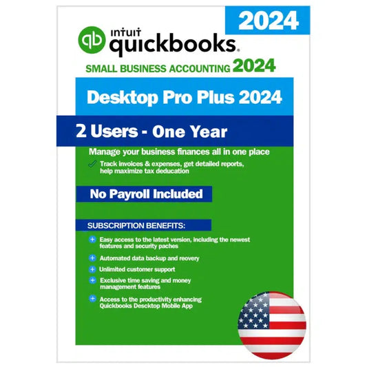 quickbooks pro plus 2024 2 users